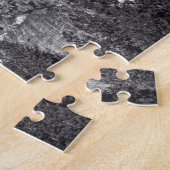 ヨセミテ – Half Dome- B-n-W - 252個 ジグソーパズル (側面)