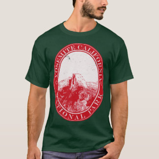 ヨセミテUSナショナルパークハーフドームカリフォルニアトラ Tシャツ