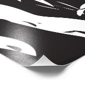 ヨセミテWPAのワオナ揺れ橋のハイカー フォトプリント            (角)