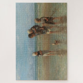 ヨゼフイスラエルの海の子たち ジグソーパズル (縦)