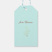 ヨゼフ・イスラエルの海の子たち ギフトタグ (裏面)