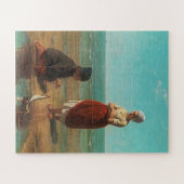 ヨゼフ・イスラエルの海の子たち ジグソーパズル (横)