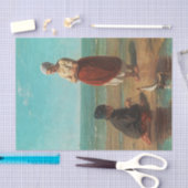 ヨゼフ・イスラエルの海の子たち 薄葉紙 (クラフト)