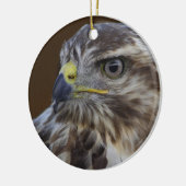 ヨタカ（Buteo buteo） セラミックオーナメント (左)