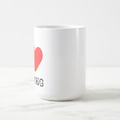 ヨットが大好き コーヒーマグカップ (中央)