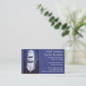 ヨットに乗る名刺 名刺 (スタンド正面)