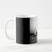 ヨットのコーヒー・マグ コーヒーマグカップ (左)