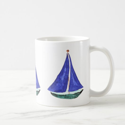 ヨットのマグ及び飲み物用品 コーヒーマグカップ (右)
