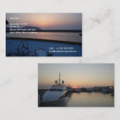 ヨットの乗組員 名刺 (正面/裏面)