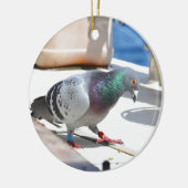 ヨットの伝書鳩 セラミックオーナメント (左)