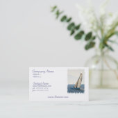 ヨットの名刺の競争 名刺 (スタンド正面)