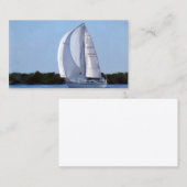 ヨットの名刺 名刺 (正面/裏面)