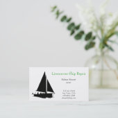 ヨットの名刺 名刺 (スタンド正面)