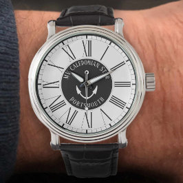 ヨットの所有者、船舶またはボートの乗組員 腕時計