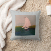 ヨットの枕 クッション (ブランケット)