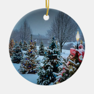 ヨットの洗面器 セラミックオーナメント