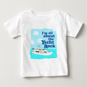 ヨットの石 ベビーTシャツ