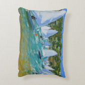 ヨットの競争 アクセントクッション (裏面(縦))