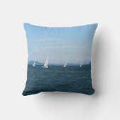 ヨットの競争 クッション (裏面)