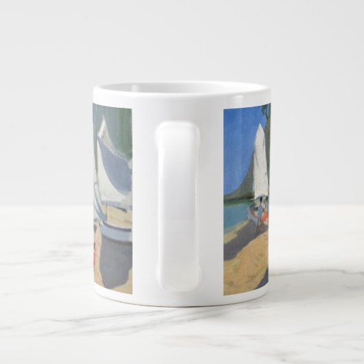 ヨットの肋骨Brava 1999年 ジャンボコーヒーマグカップ (裏面)