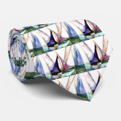 ヨットは航海のな航行のヨットの抽象芸術を結びます ネクタイ (ロール)