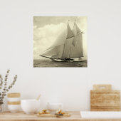 ヨットアメリカ1910 ポスター (キッチン)