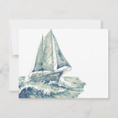 ヨットオンザ海葬儀サンキューカード 招待状 (裏面)