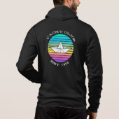 ヨットクラブ紙ボート パーカ (裏面)