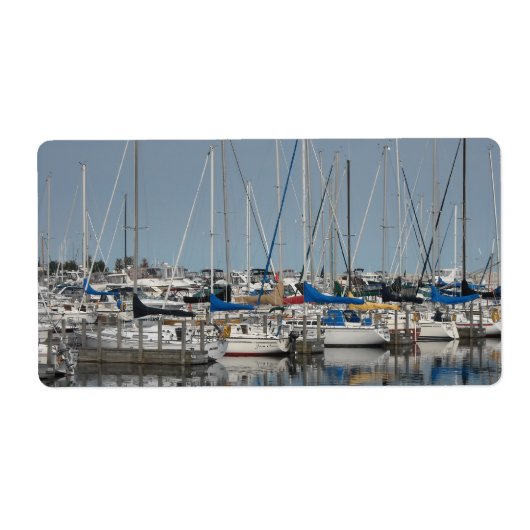 ヨットクラブ/セーリング ラベル (正面)