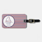 ヨットクラブ ラゲッジタグ (正面横)