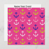 ヨットクラブ – SRF 招待状 (正面/裏面)