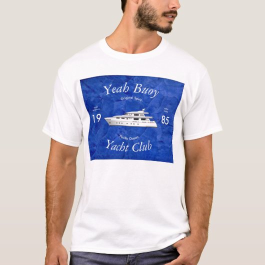 ヨットクラブ Yeah バイ Tシャツ (正面)