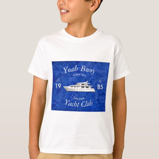 ヨットクラブ Yeah バイ Tシャツ (正面)