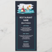 ヨットサンライズ レストラン スリムライン メニュー (正面)