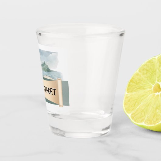 ヨットショットグラス党の支持を揺るがす ショットグラス (右)