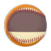 ヨットパターンを持つ熱帯景観 野球ボール (正面左)