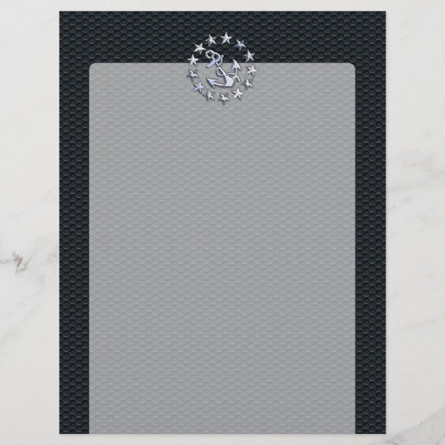 ヨットフラッグ航海のクロムエンサインオングリルプリント (正面)