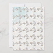 ヨットボートクルーズバースデーパーティー サンキューカード (裏面)