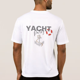 ヨットボートクルーズバースデーパーティー Tシャツ