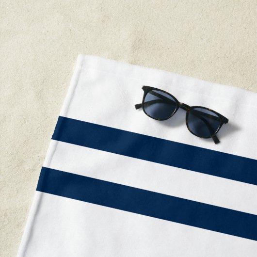 ヨットボート名航海ののようこそ乗船中 ビーチタオル (インサイチュ)