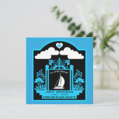 ヨットマン | ヨットウーマン 追悼式 記念品 カード (スタンド正面)