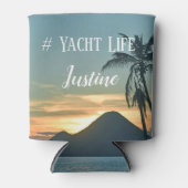 #ヨットライフアイランドバケーショントゥリマインド 缶クーラー (正面)