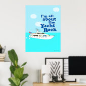 ヨットロッキングポスター ポスター (ホームオフィス)