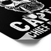 ヨットロックキャプテンポントゥーンボートパーティーセーラーボアティ ポスター (角)