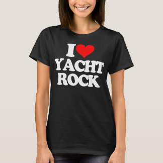ヨットロック大好き - 面白いジョーク 皮肉音楽 Y Tシャツ