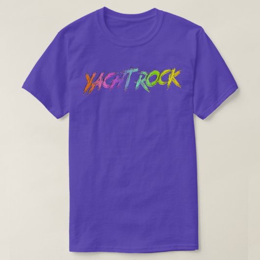 ヨットロック80sヴィンテージルック tシャツ (デザイン正面)
