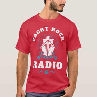 ヨットロック ホワイトレター Tシャツ