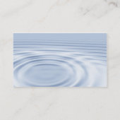 ヨット付きの人目を引くカラフル 名刺 (裏面)