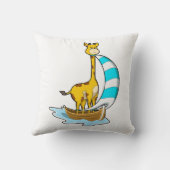 ヨット付きキリン クッション (裏面)