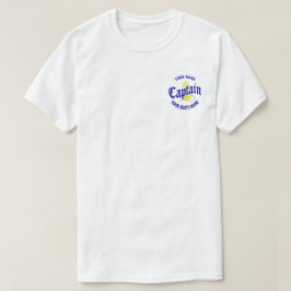 ヨット名と船長 Tシャツ